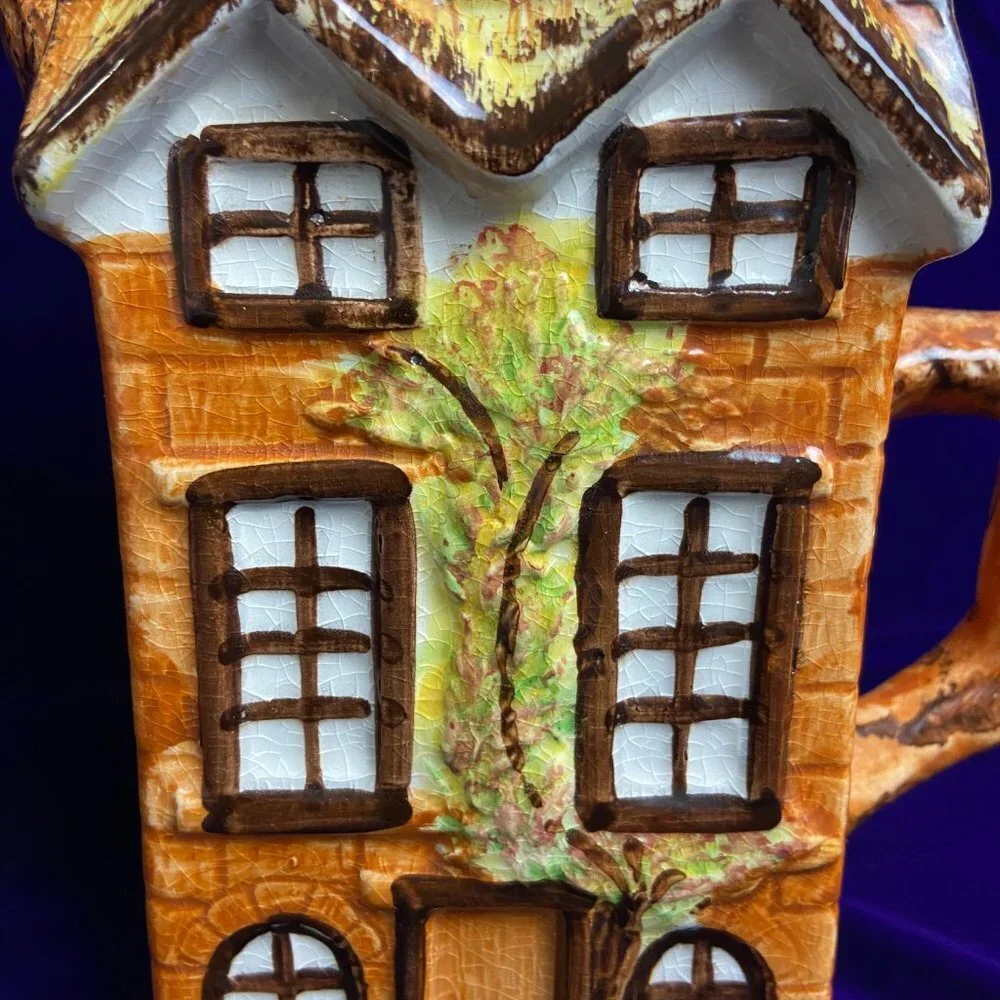 Vintage  Price Kensington Large  Teapot  Cottage Ware 3 floors England 10